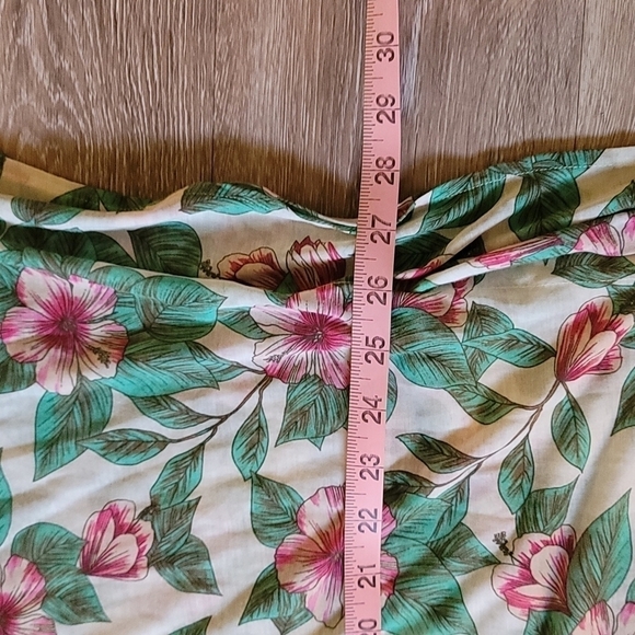 ♥️hm  tunic size M floral print and summer, beach, boho, - Picture 12 of 16